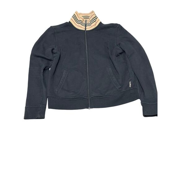 Women's Burberry argyle zip size M - Picture 1 of 9